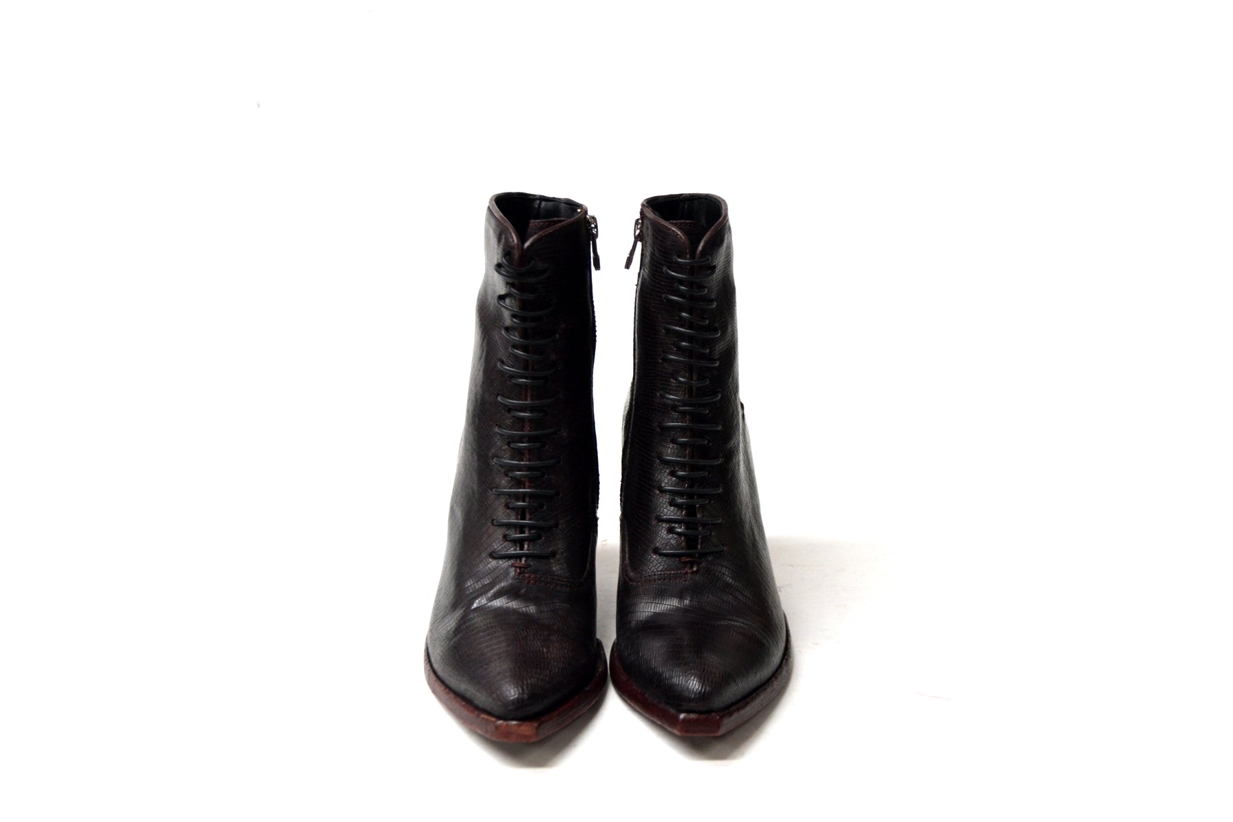 Laced booties sales