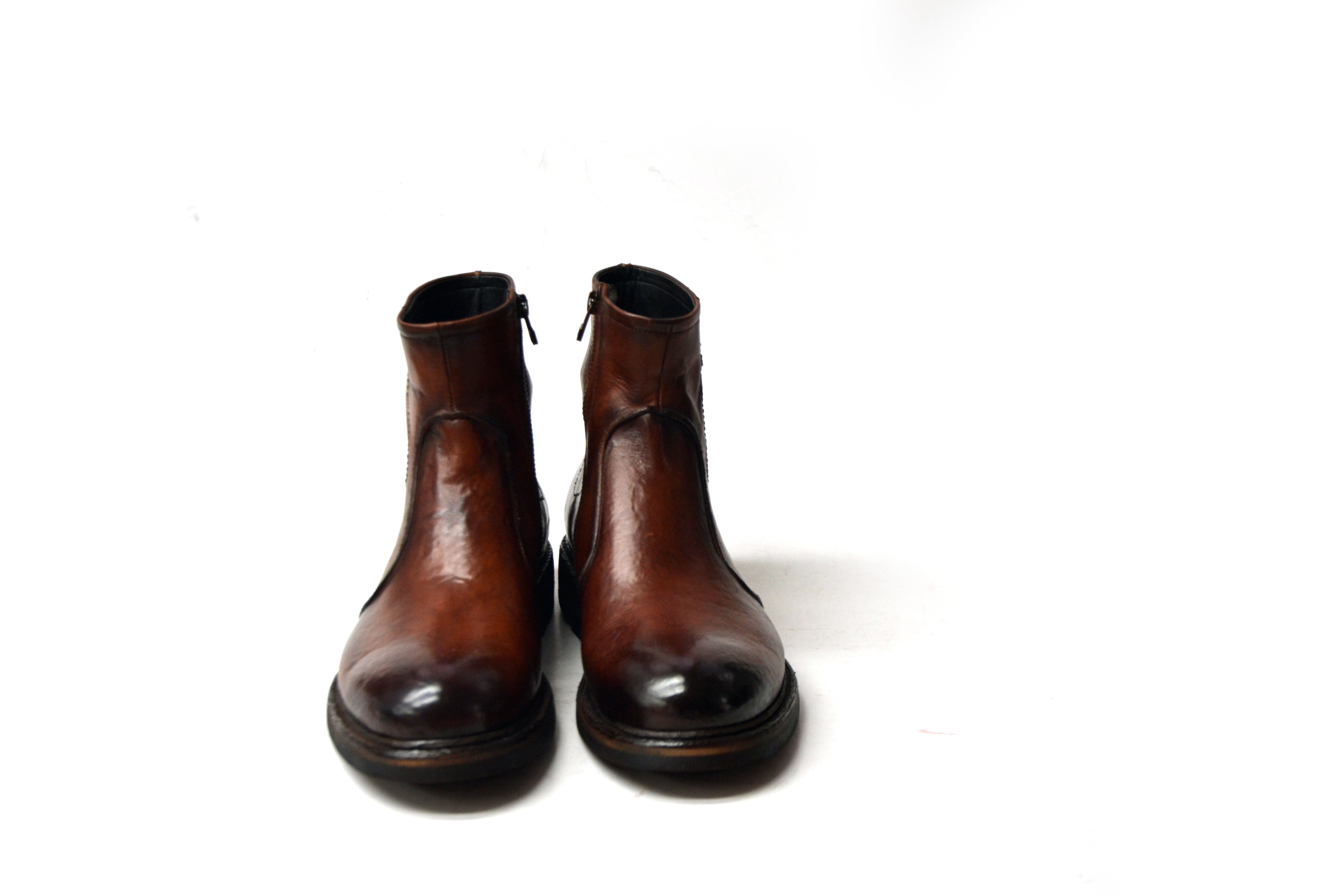 Colombia Cognac Laceless Beatles Boots