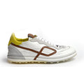 PAMPLONA WHITE-BROWN Sneakers