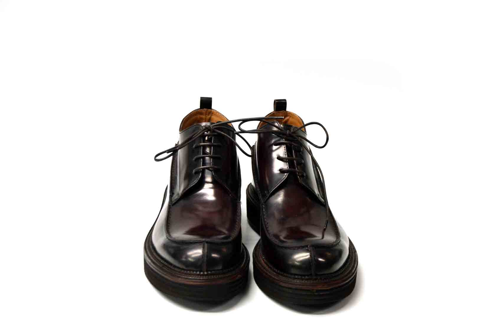 LAST PAIR 42-LISBONA BORDEAUX CHUKKA SHINY OR MATTE