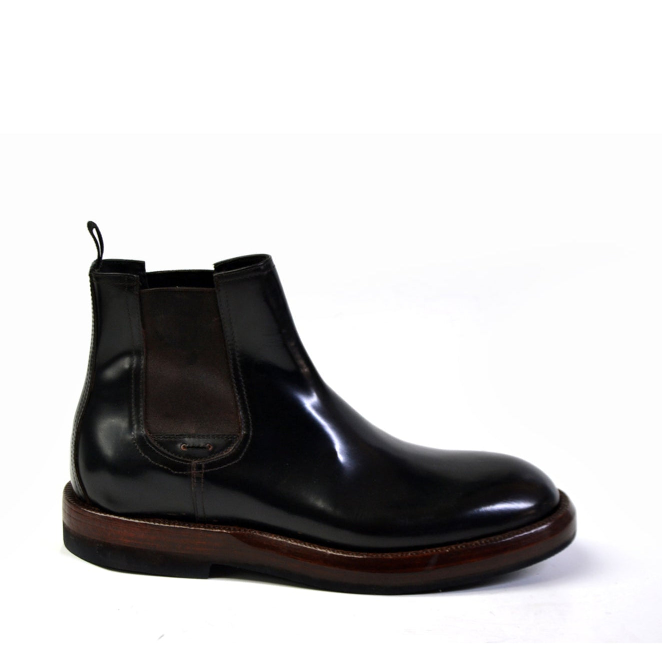 ROYAL BLACK ELASTIC BOOTS