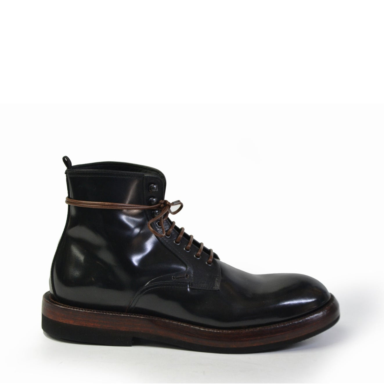 ROYAL BLACK LACED BOOTIES