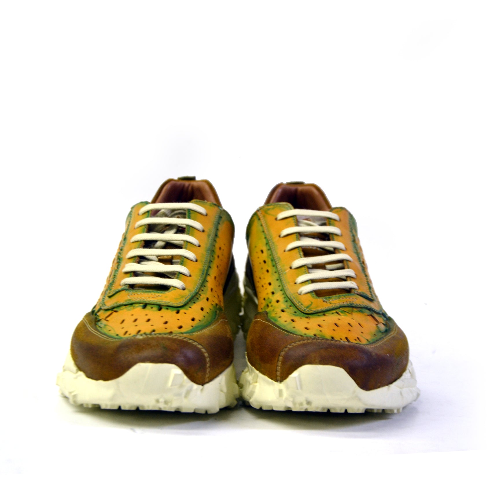 XAVIER LUXURY RUNNERS IN OCHER