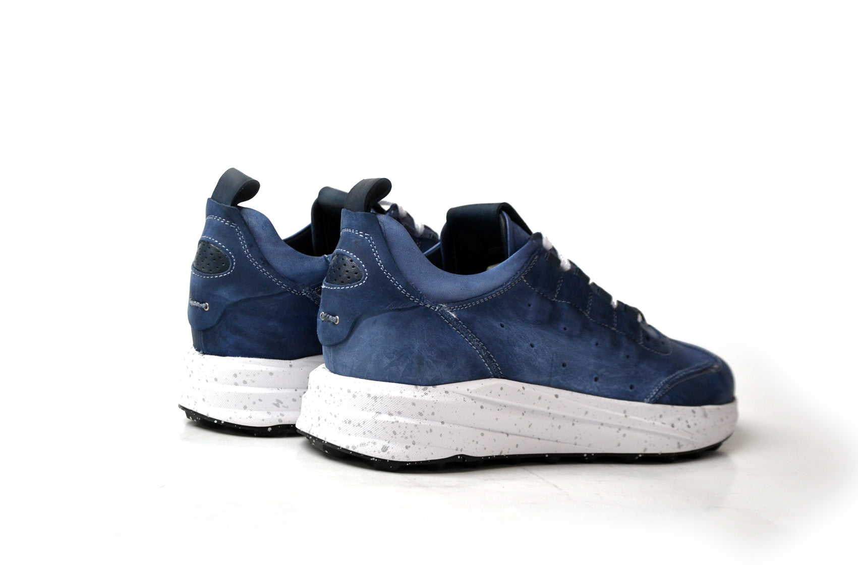 LAST PAIRS 39-40-42-43-44//BLU WASHED SNEAKERS