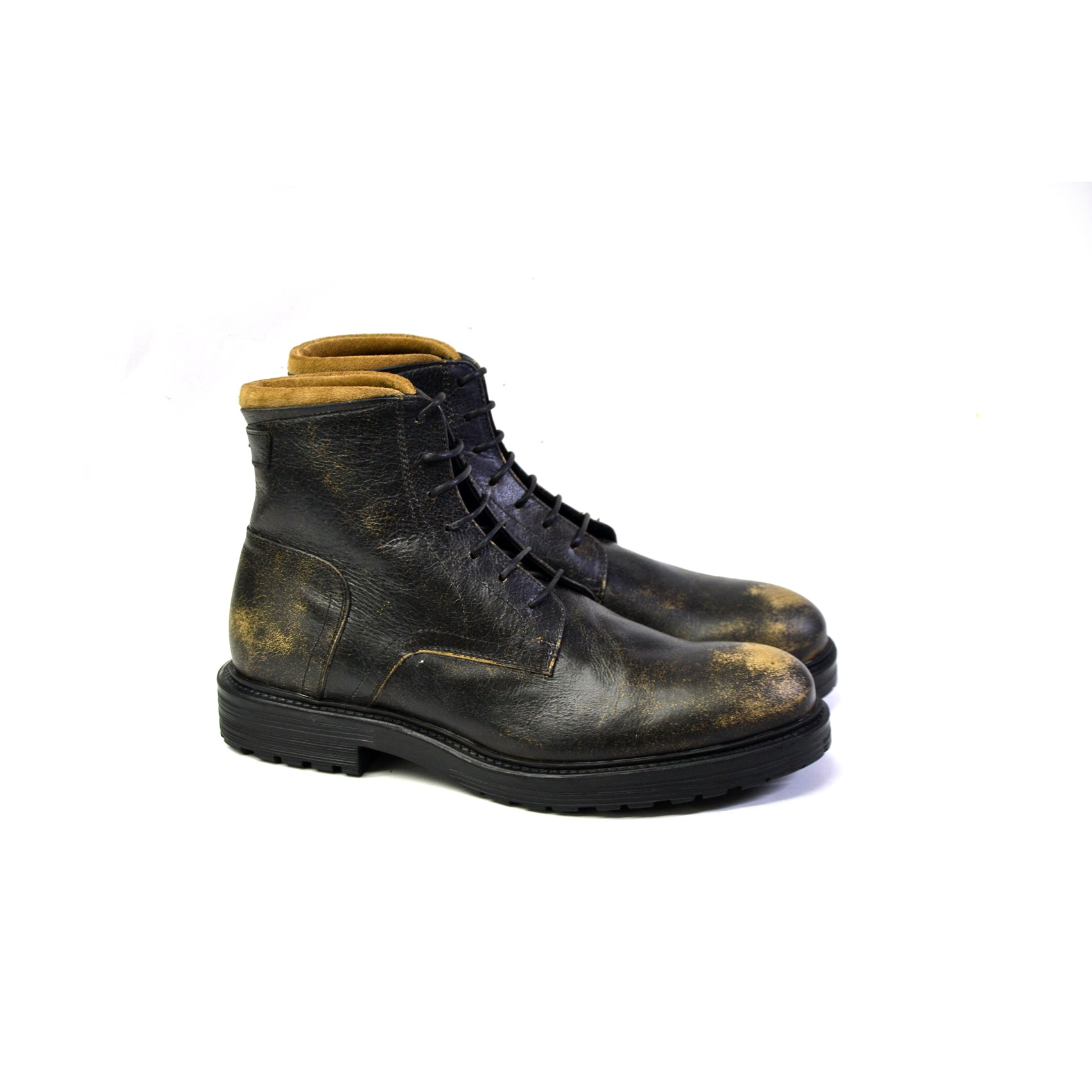 LAST PAIRS 41/42/43- WASHED LACED BOOTS
