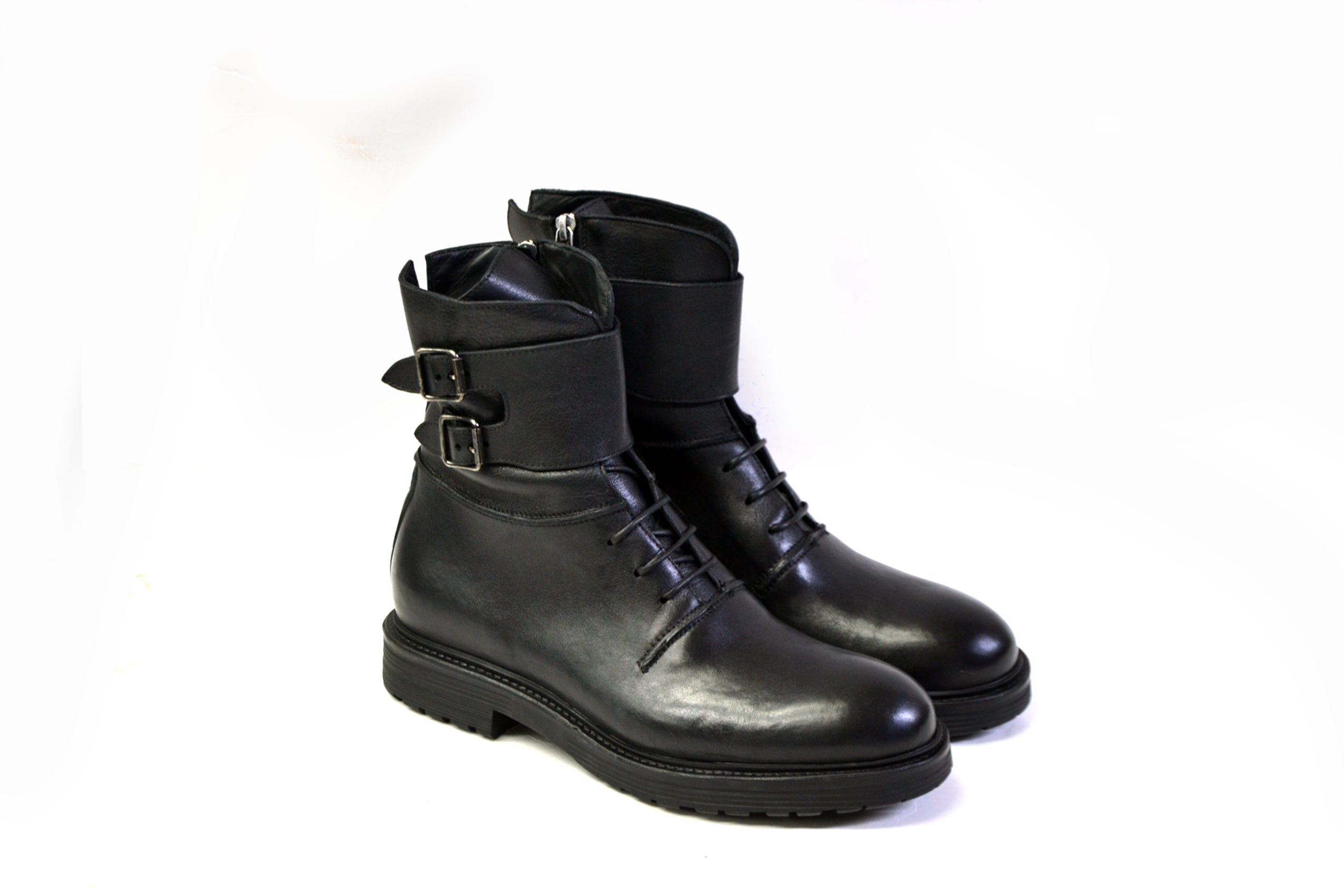 LAST PAIR 43/44- HIGH BLACK COMBAT