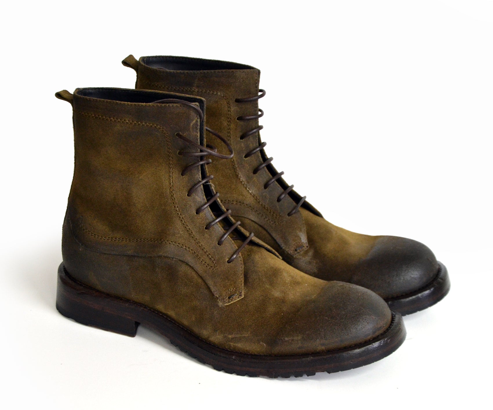 BOING HIGH SUEDE BOOTS