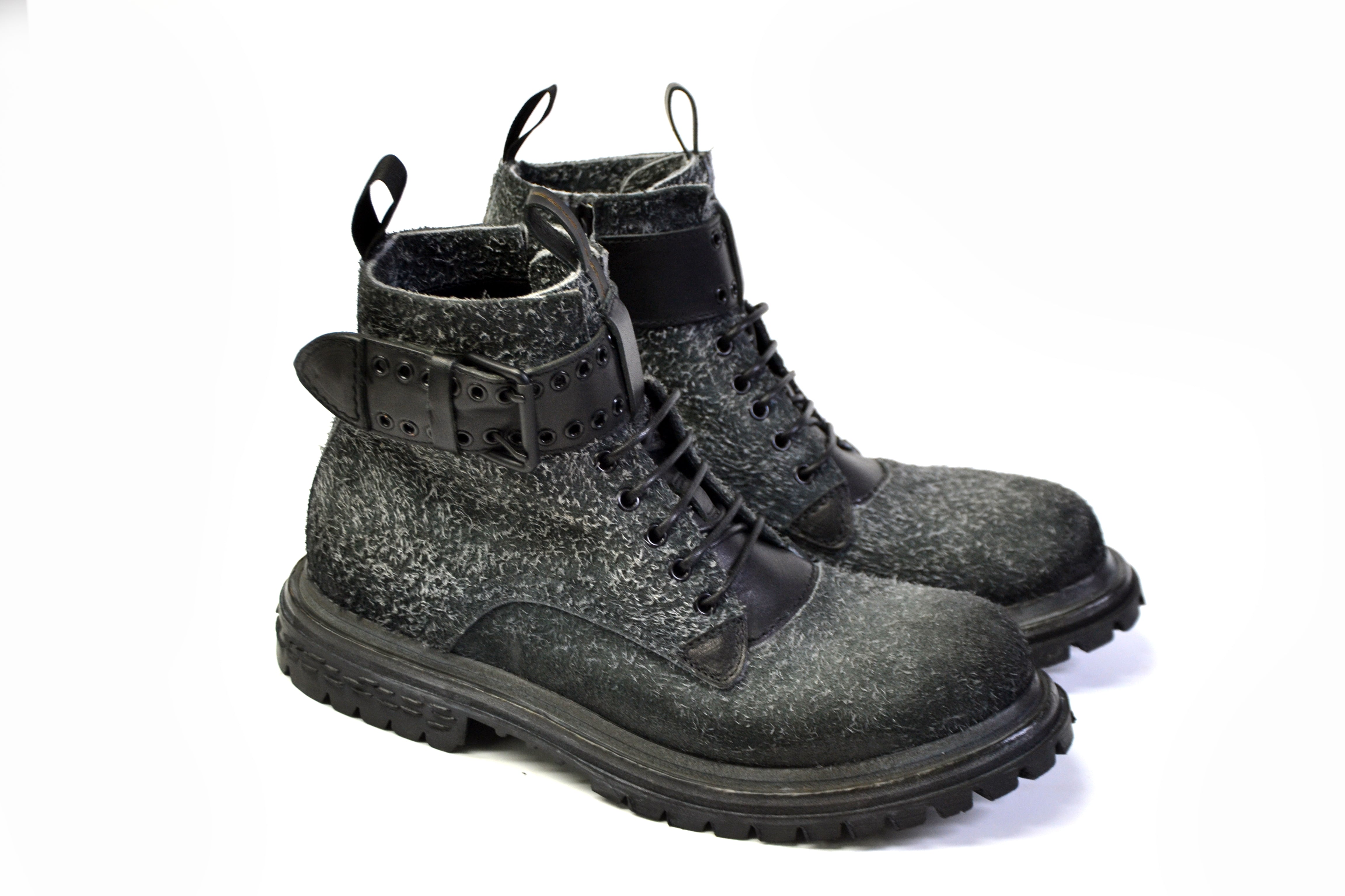 TONALE HAIRY ANTRACITE BOOTS