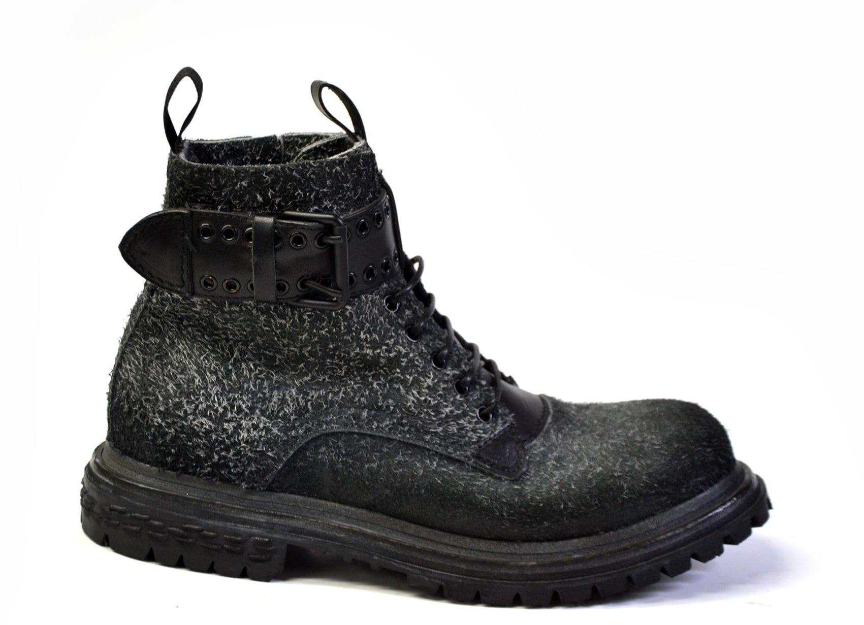 TONALE HAIRY ANTRACITE BOOTS