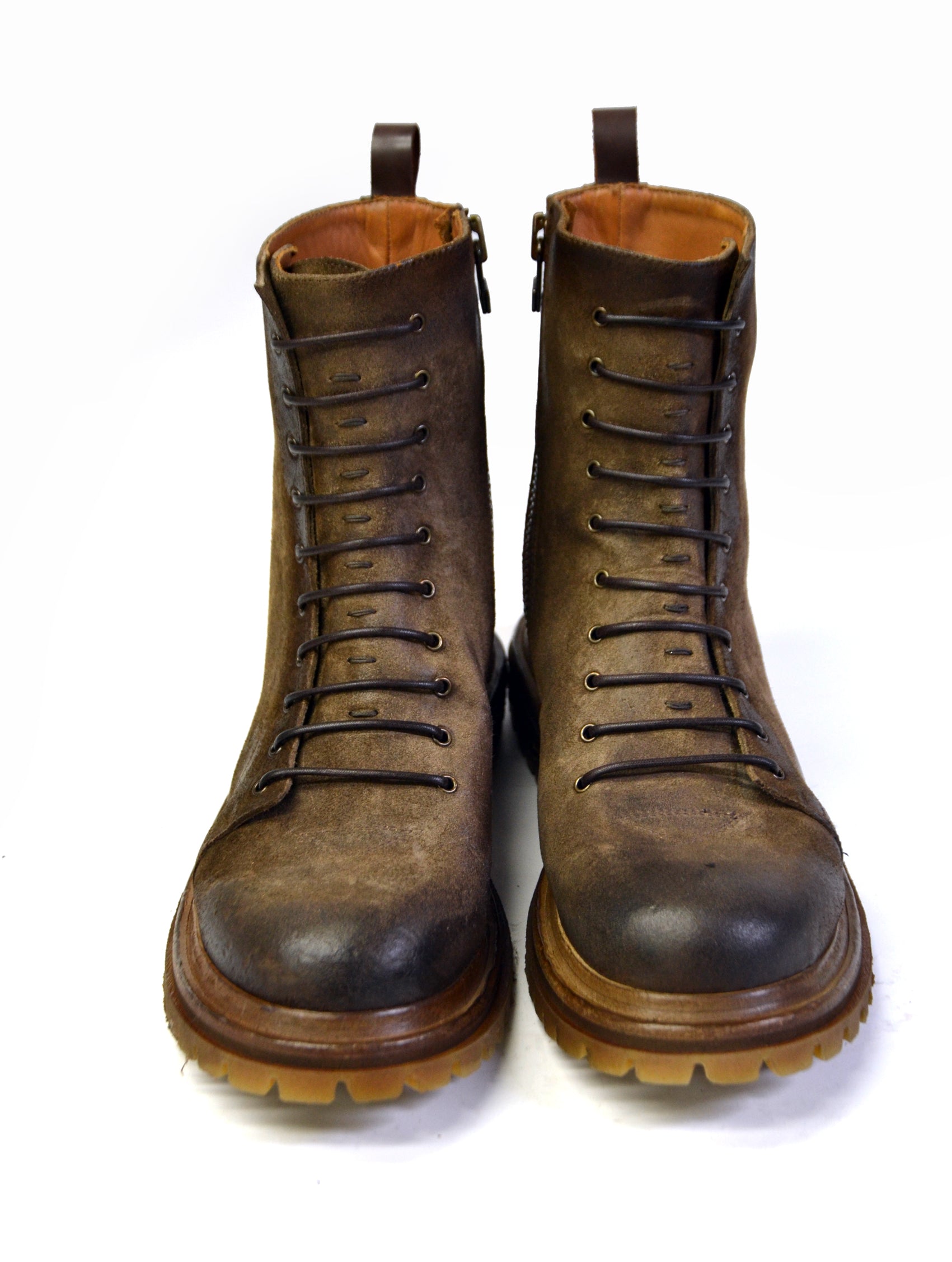 TONALE ONESIDED SUEDE BOOTS