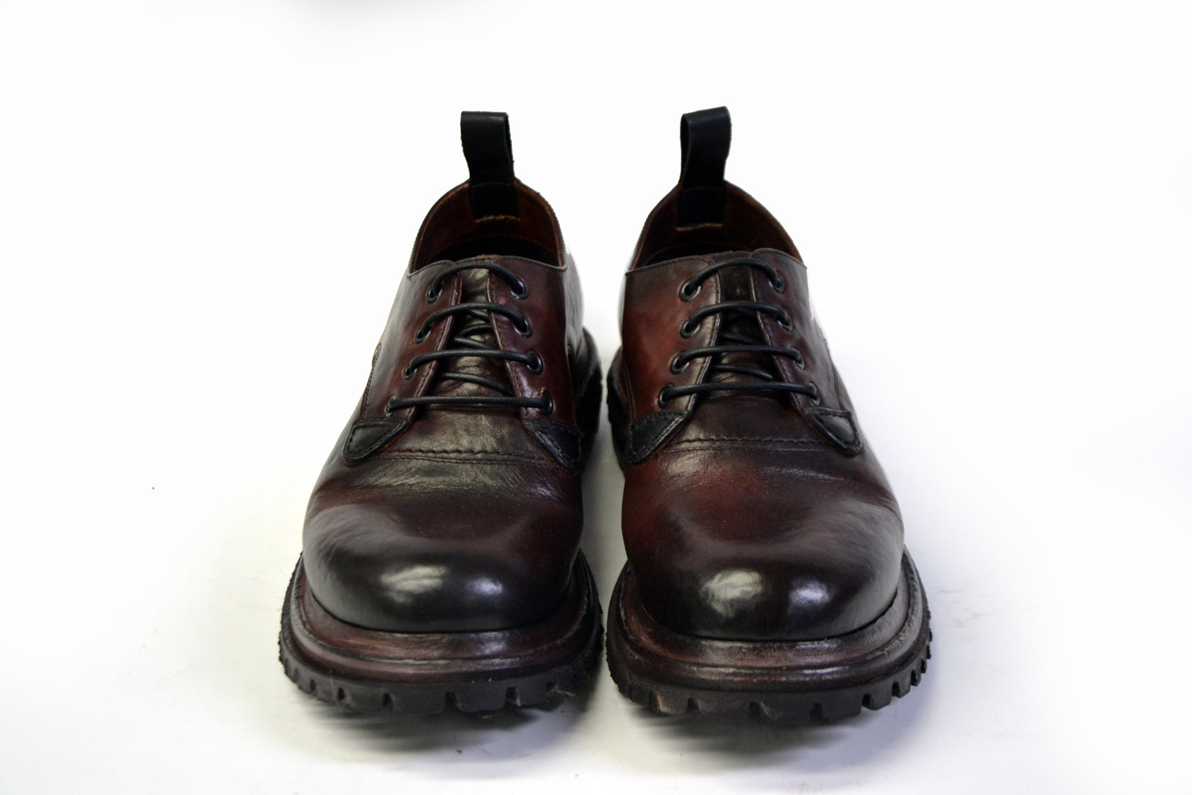 TONALE DARK BROWN DERBY SHOES