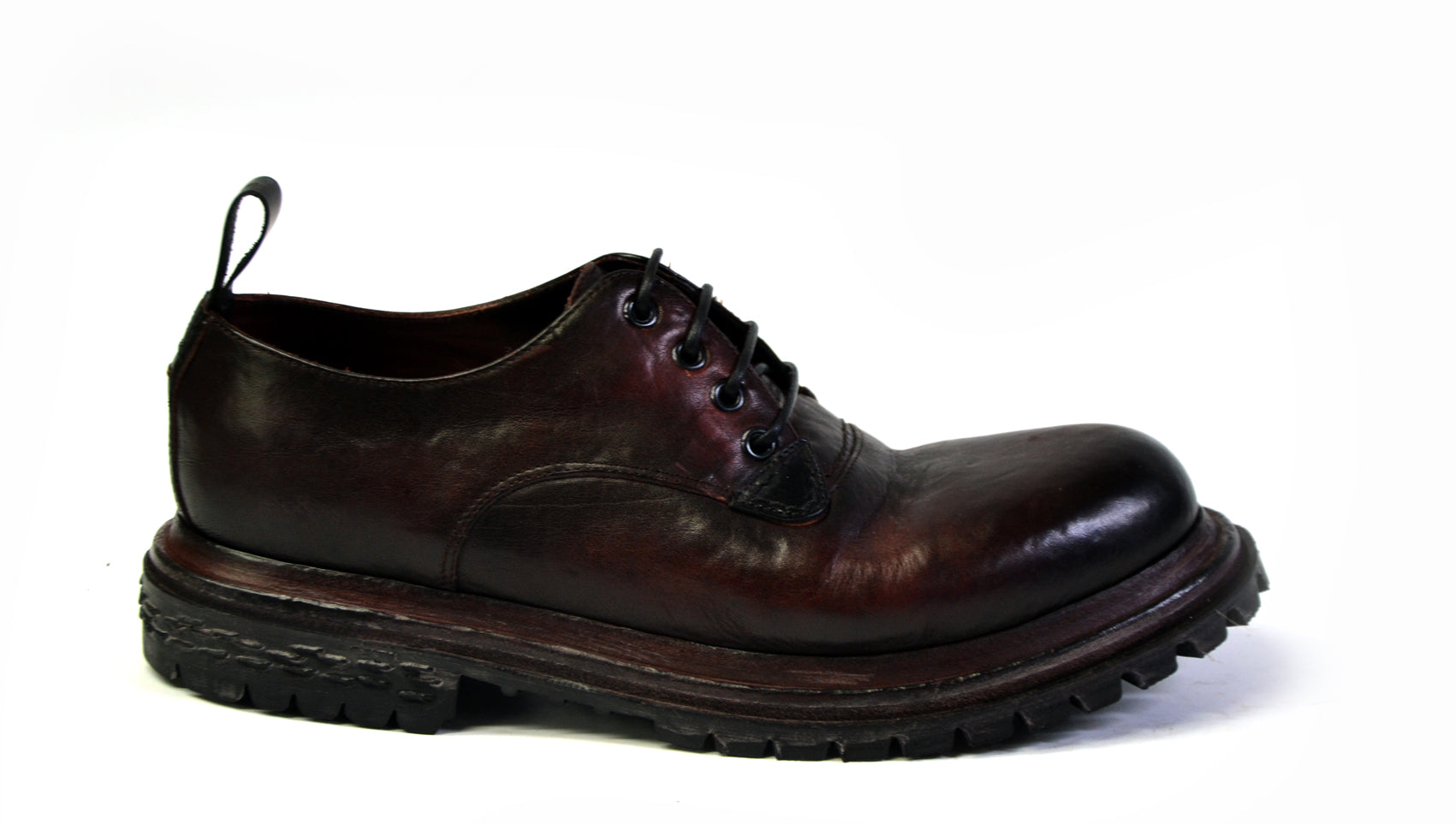 TONALE DARK BROWN DERBY SHOES