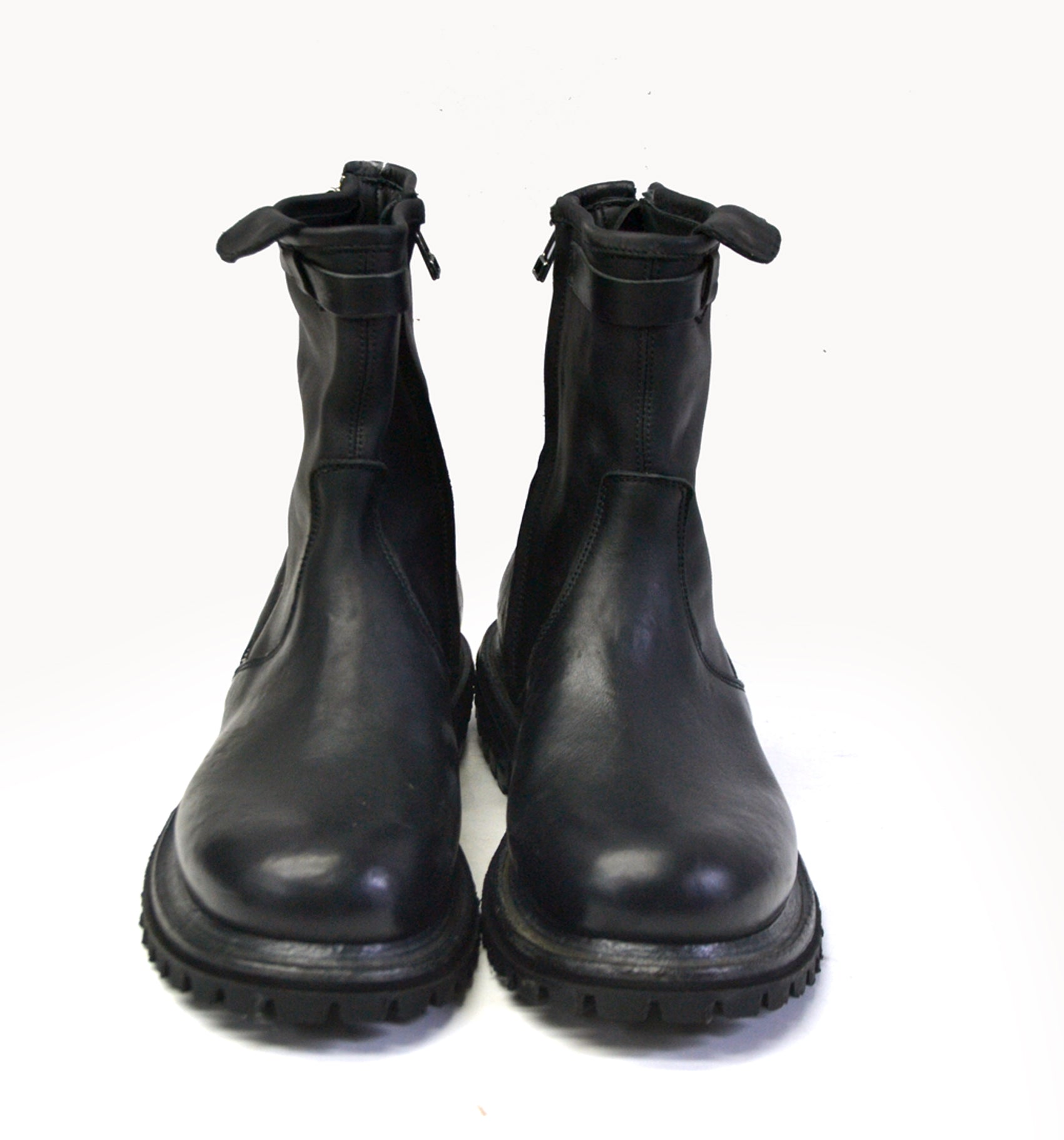 Farral black aviator boot