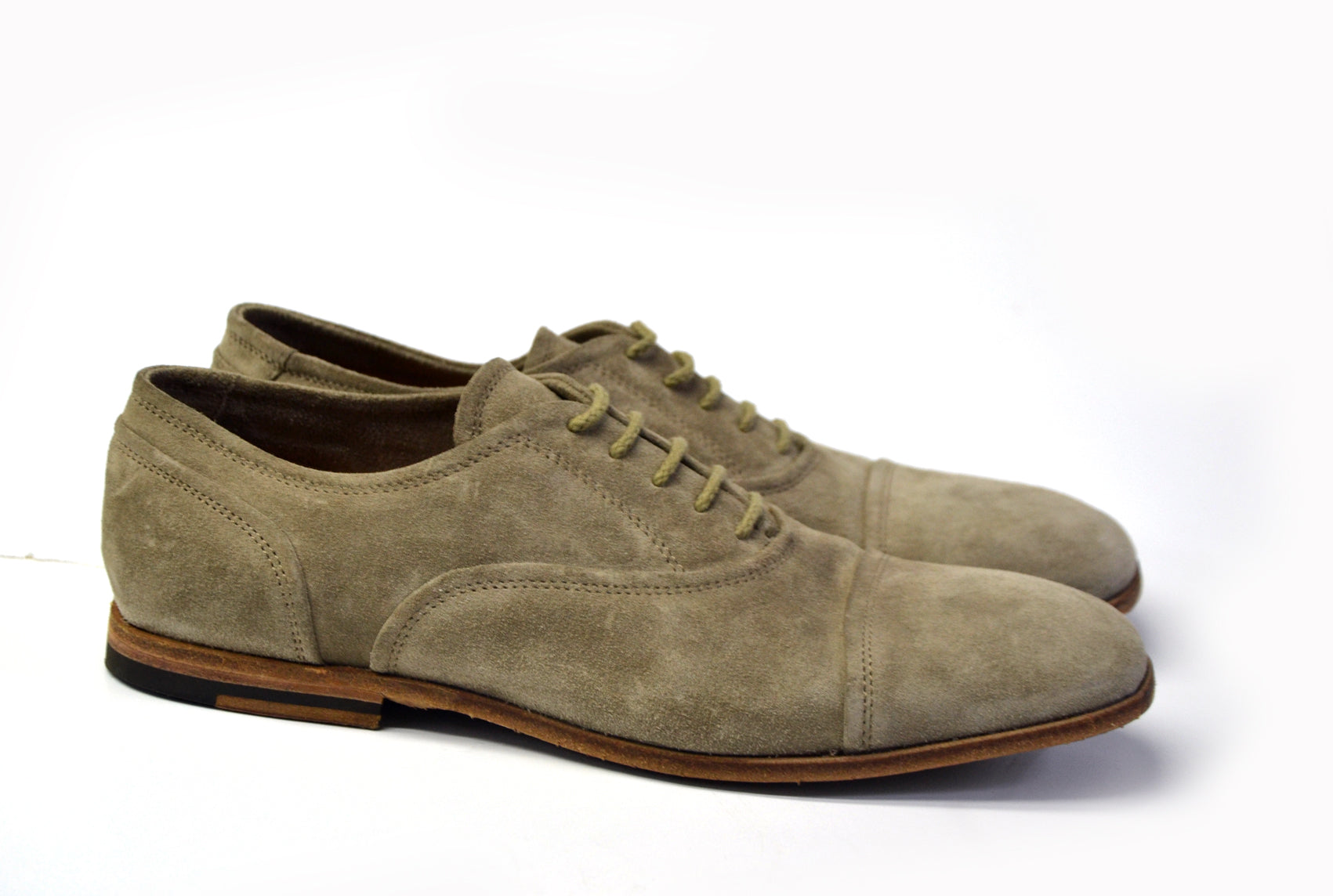LAST PAIRS 42- KING OXFORDS IN SUEDE SAND OR DARK BROWN