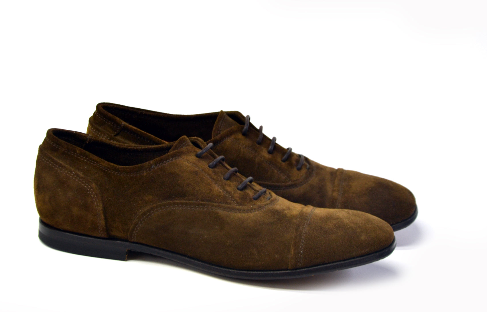 LAST PAIRS 42- KING OXFORDS IN SUEDE SAND OR DARK BROWN