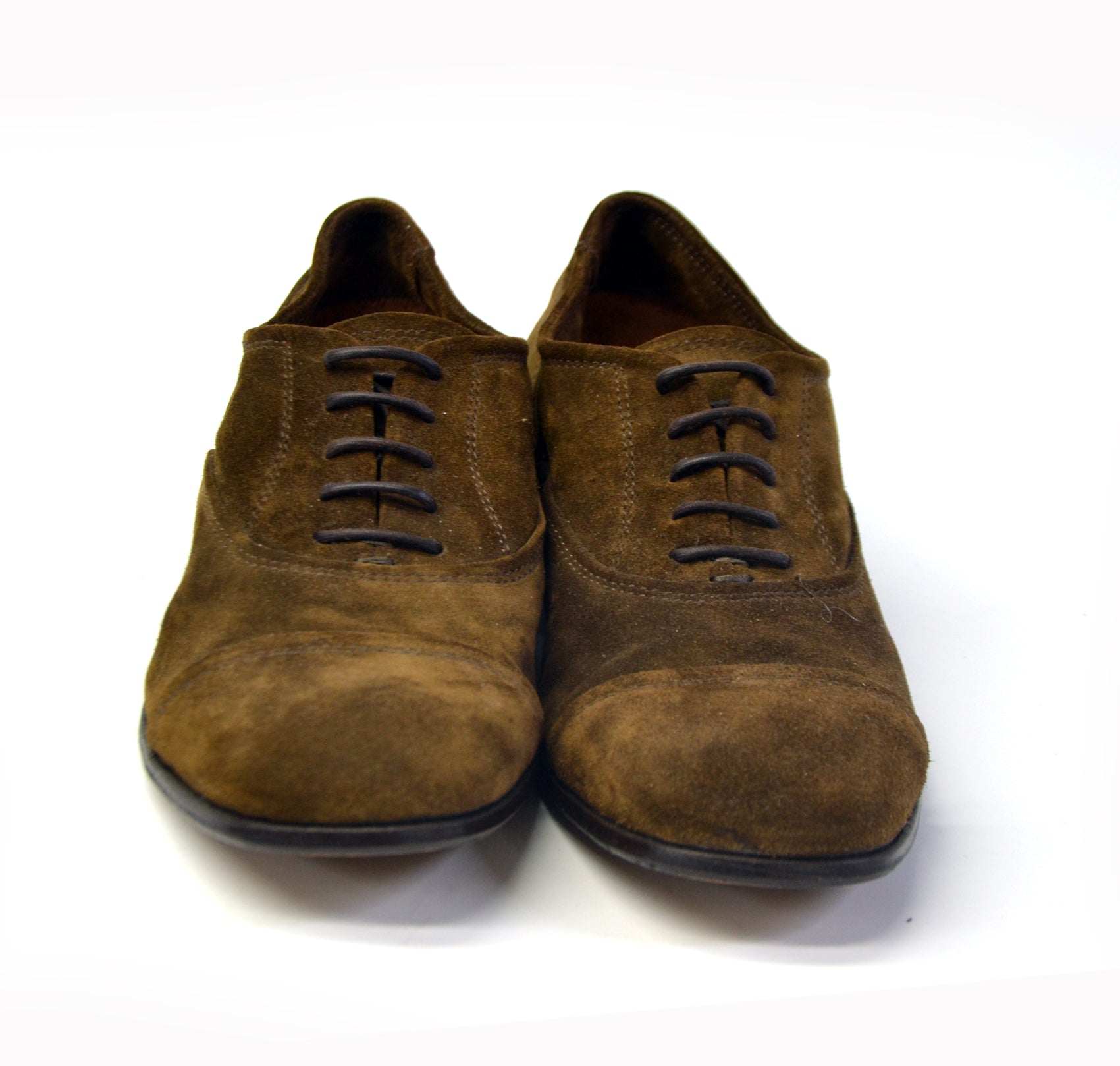 LAST PAIRS 42- KING OXFORDS IN SUEDE SAND OR DARK BROWN
