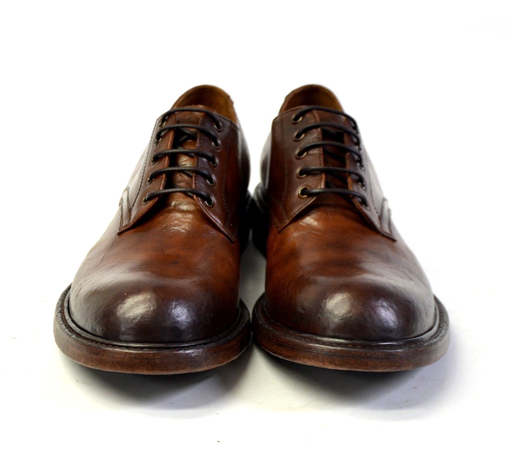 Colin Laced Shoes Natural Horse leather terra