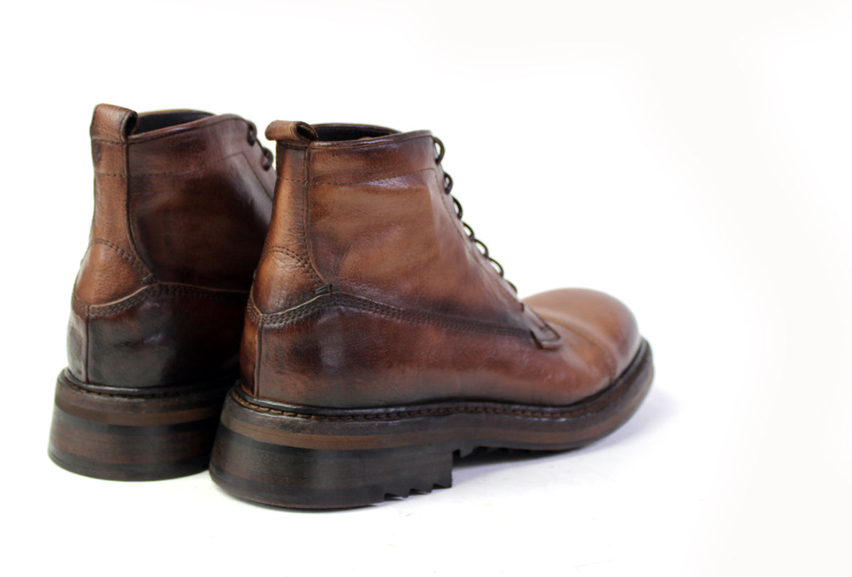 SHARK Laced Ankle Boots