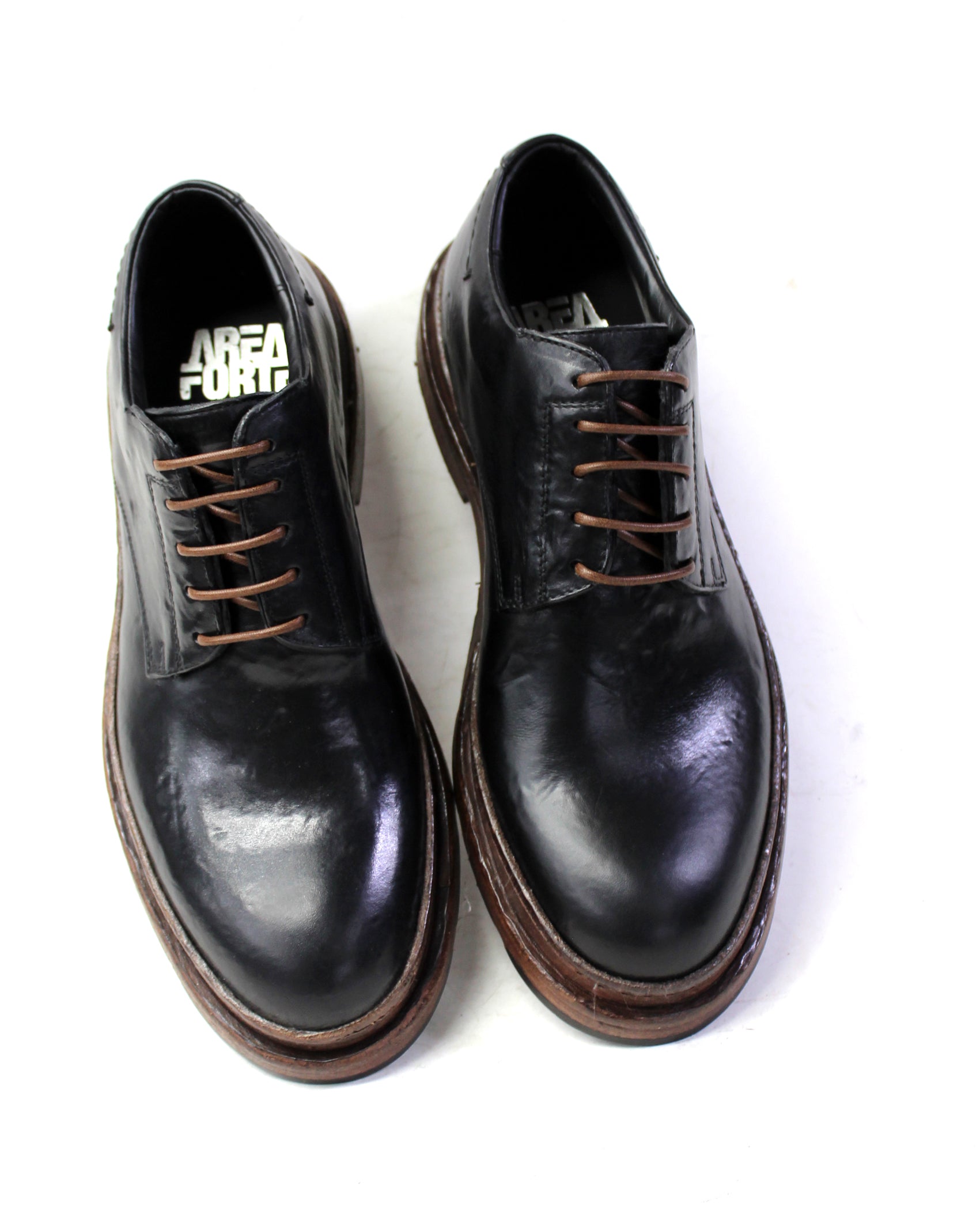 Cody Black Derby Shoes