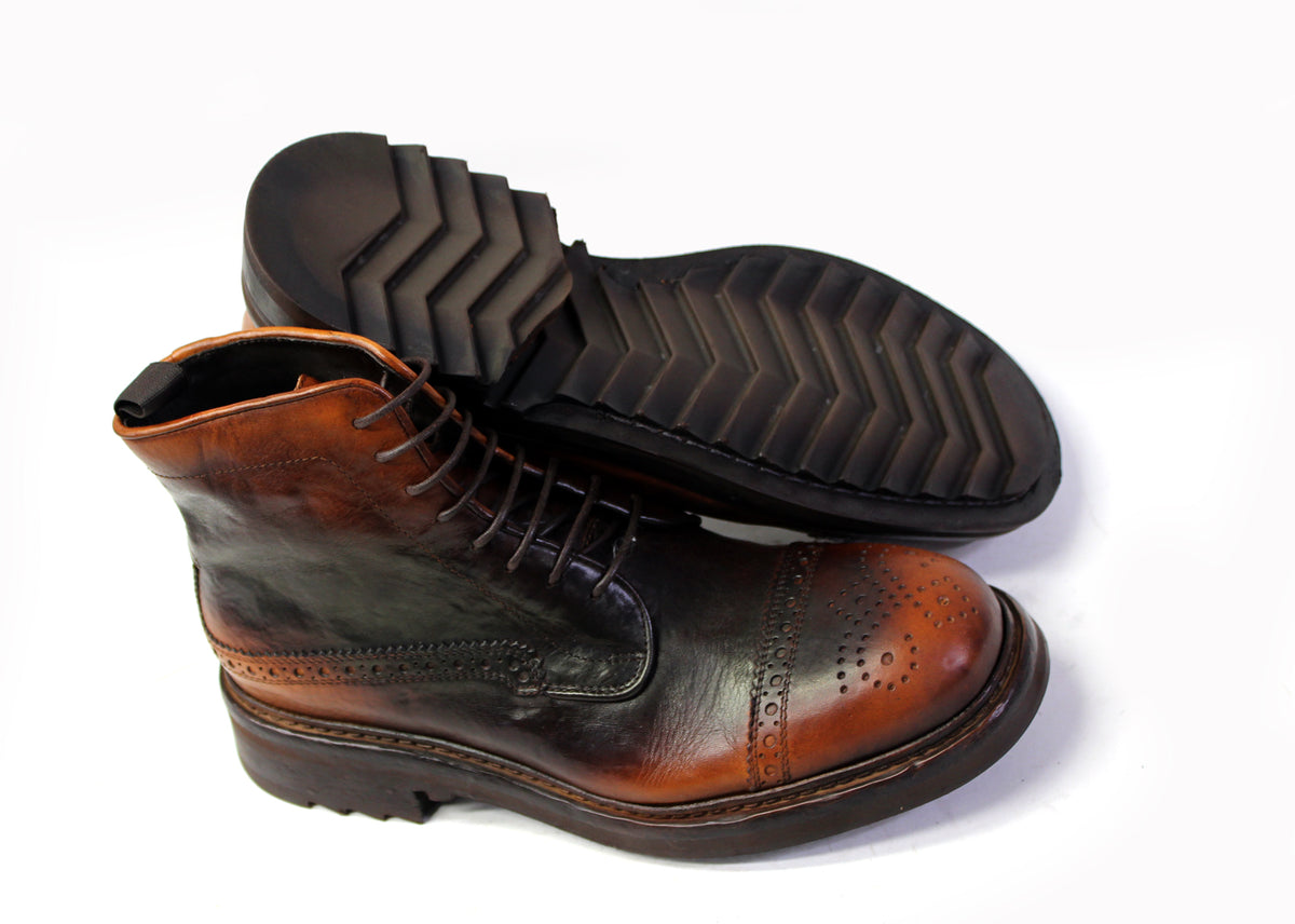 SHARK Laced Ankle Boots