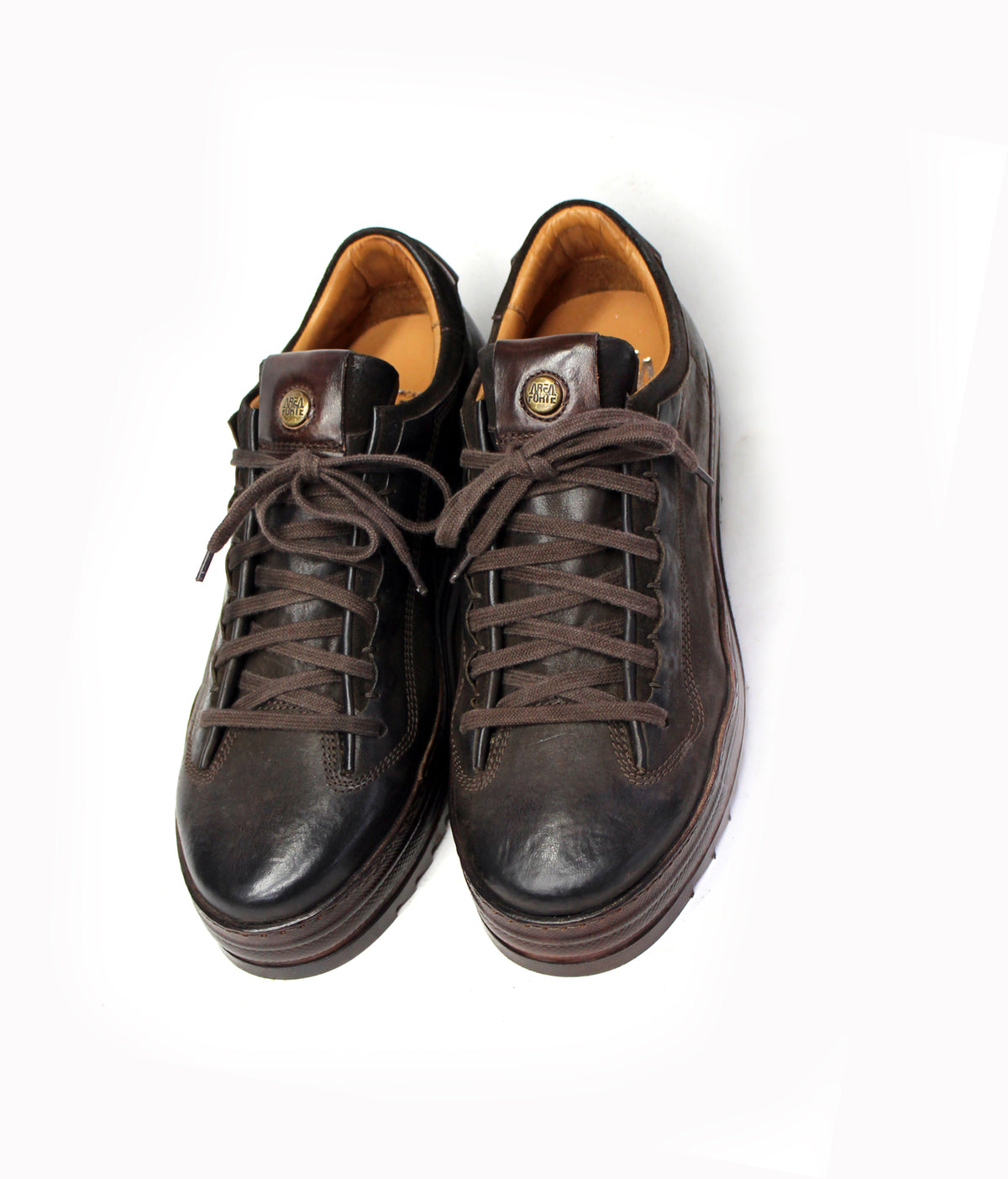LED Low Sneakers in Brown