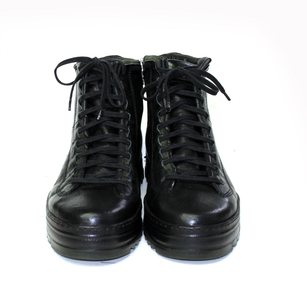LED High Sneakers in Black