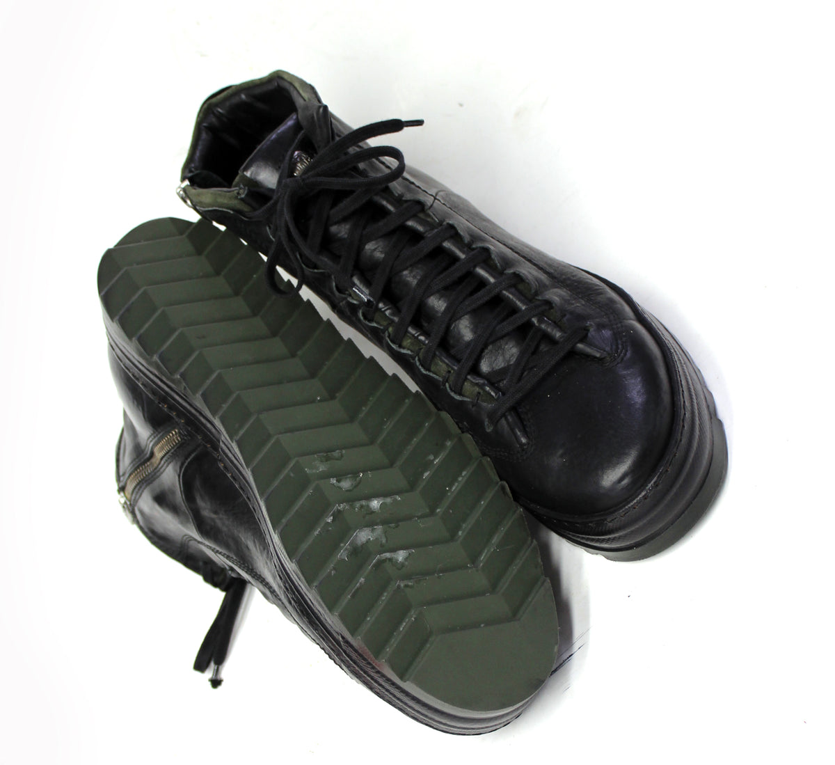 LED High Sneakers in Black