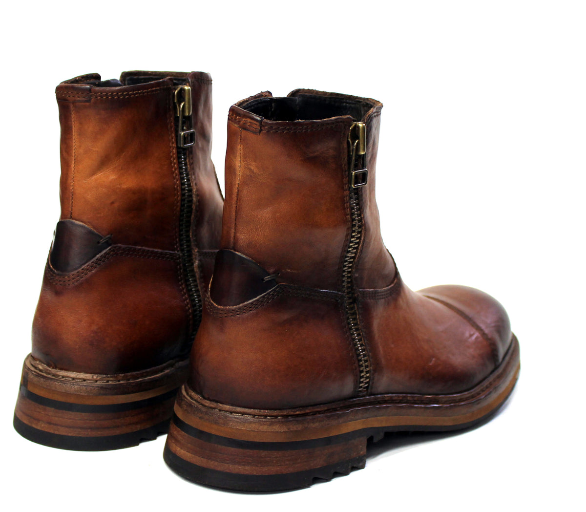 SHARK Double Zip Boots