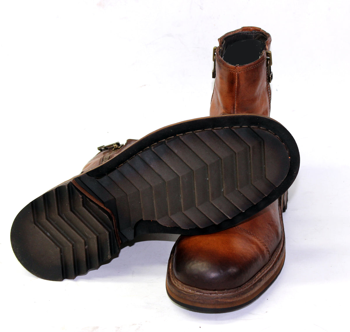 SHARK Double Zip Boots