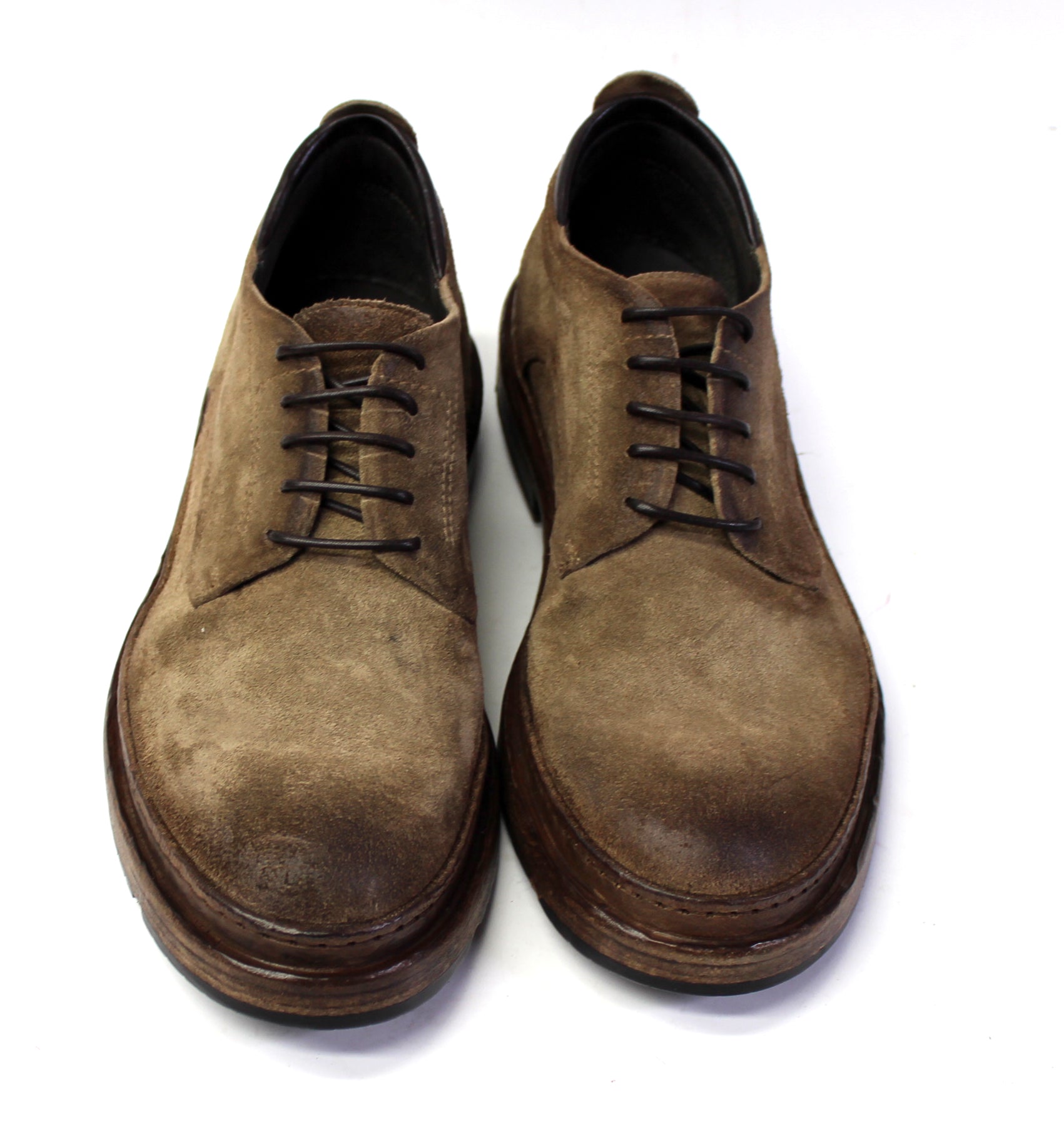 Cody Suede Sand Derby Shoes