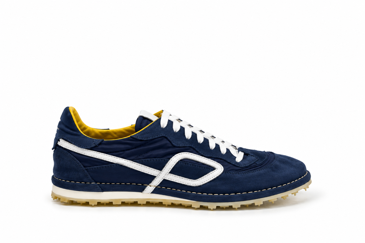 PAMPLONA DEEP BLUE BOMBER SNEAKERS