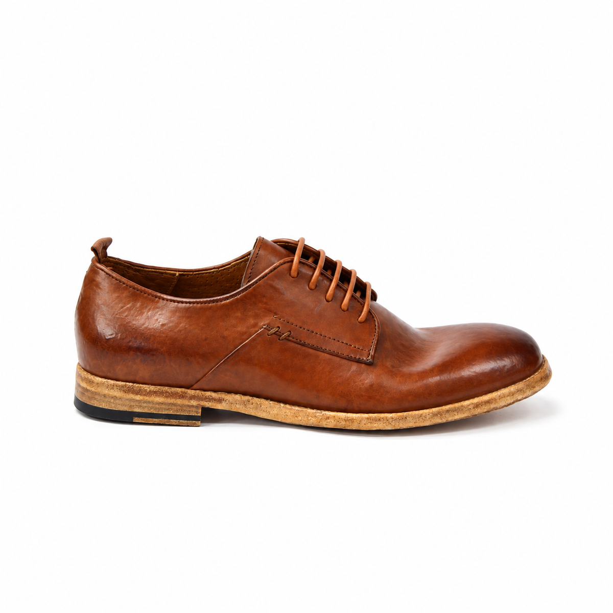 Chandler Tobacco Leather Derby Shoes