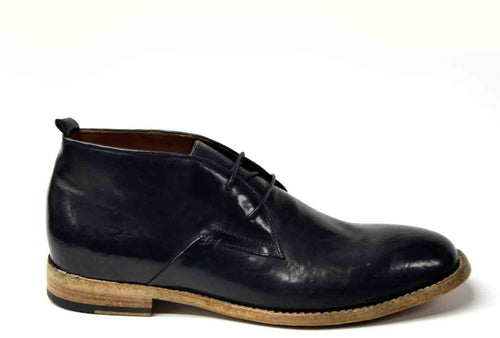 Clark Black Washed Mid Shoes