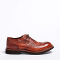 Paco Laced Shoes Natural Buffalo leather rust