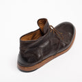 LAST PAIRS 41/45- HAIG LACED MID SHOES NATURAL SOFT LEATHER DARK_BROWN