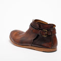 Kenny Zip Mid Shoes natural vacchetta leather terra
