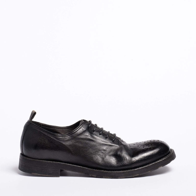 Rustin Laced  Shoes Natural Buffalo leather black