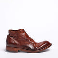 Ray Laced Mid Shoes Natural Buffalo leather rust