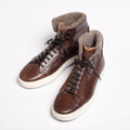 Ted Laced Mid  Shoes Natural Vacchetta leather dark brown