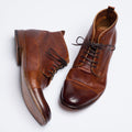 Harrison brown laced shoes
