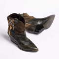 Emmy Texan  boot soft buffalo leather Green-Gold